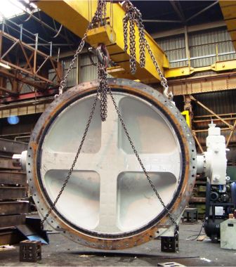 Eaves butterfly valve